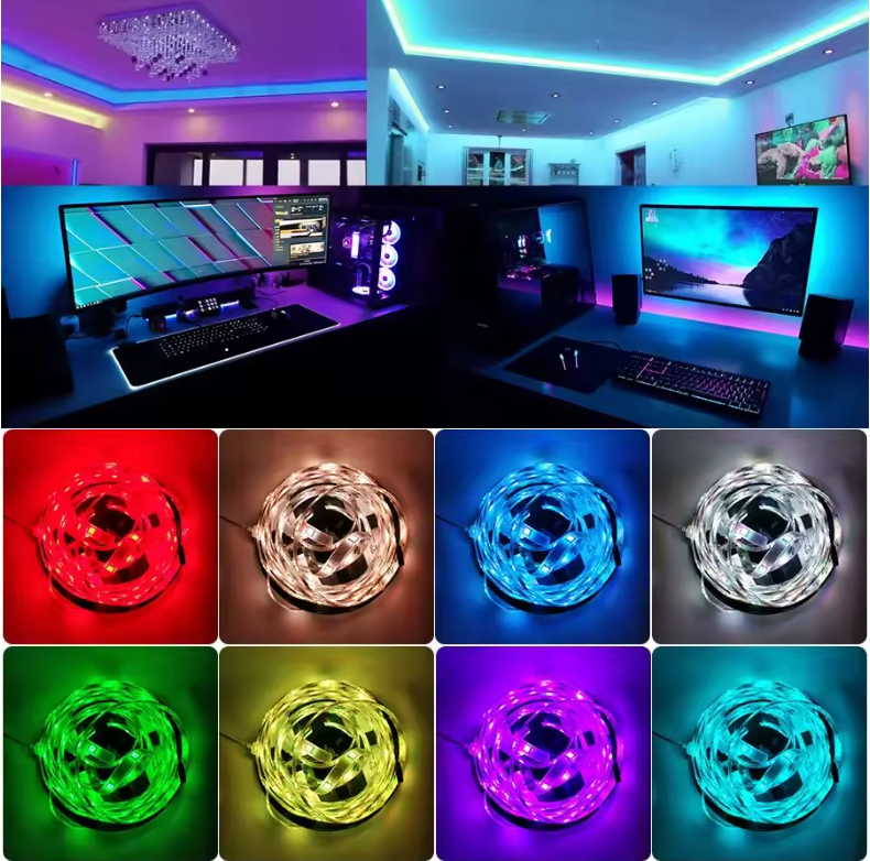 Neon LED Strip Lights - RGB Color Changing