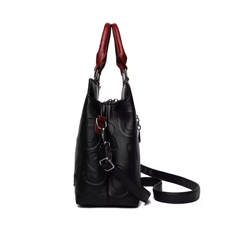 PU Leather Casual Crossbody Bags for Women Ladies Luxury Designer Tote Handbag Female Large Capacity Travel Shoulder Bag Sac